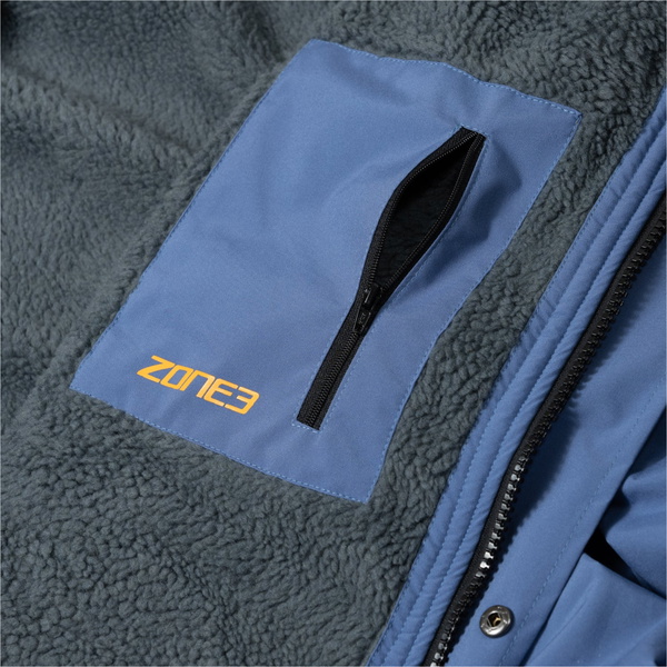 2026 ZONE3 Thermo-Tech Changing Robe CW25URTTCR - Blue / Grey / Orange